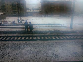 En attendant le train
